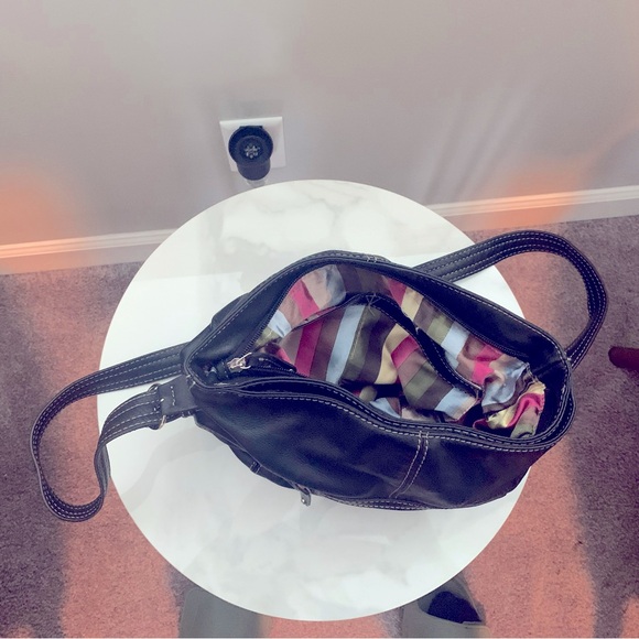 Black leather purse - Picture 4 of 4